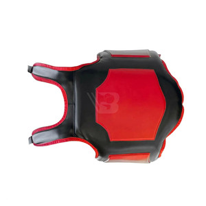 Protection de poitrine en cuir respirant de haute qualité pour le kickboxing, la boxe, le MMA et les arts martiaux - Product Image 3