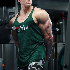 Camiseta Deportiva sin Mangas para Hombre, 100% Algodón, para Gimnasio y Running, Personalizable con Logotipo - Product Image 3