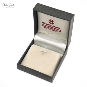 Premium 925 Sterling Silver I Initial Pendant Natural 0.9MM Round White Zircon Personalized Alphabet Jewelry Wholesale Supplier - Product Image 3