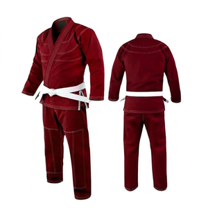 Kimono de Jiu Jitsu BJJ Gi unisexe avec logo personnalisé 450 g/m² tissage de perles Vente en gros d'usine Arts martiaux OEM - Product Image 6