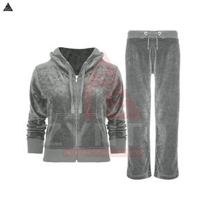 Conjunto Deportivo para Mujer de Diseño Sencillo, Calidad Premium, 100% Algodón, Sudadera con Capucha y Pantalones Deportivos - Product Image 5
