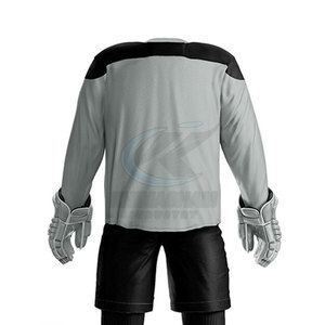 Uniforme de Hockey sobre Hielo de Diseño Personalizado a Precio Económico, con el Último Diseño en Material de Poliéster Transpirable y de Alta Calidad - Product Image 6