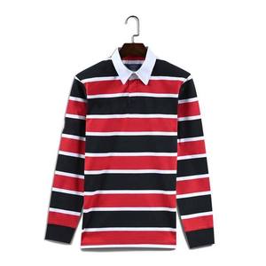 Venta Directa de Fábrica, Camisetas de Rugby Sublimadas Unisex, 100% Poliéster, Color en Contraste, Manga Larga, Tipo Pullover - Product Image 1