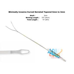 Instrumentos de cirugía cardíaca mínimamente invasivos Juego de instrumentos atraumáticos Manual de acero inoxidable de OldMed - Product Image 4