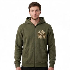 Sweat à capuche tricoté personnalisé pour homme, 100 % coton, coupe décontractée, avec poche, respirant, écologique, séchage rapide BD - Product Image 5