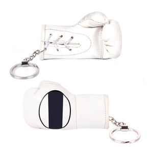 Porte-clés Gants de Boxe MMA en PVC Cuir Artificiel, Mini Gant d'Entraînement de Gym, Séchage Rapide, Respirant, Souvenir Sportif - Product Image 1