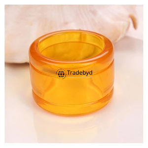 Elegante Anillo para Servilletas de Resina Hecho a Mano, Decoración de Mesa de Comedor de Lujo, Accesorios para Decoración de Mesa de Boda y Hotel por Tradebyd - Product Image 4