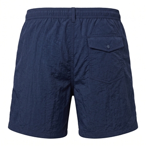 Men's Summer Crinkle Nylon Drawstring Mid Solid Sporty Eco-Friendly <b>Shorts</b> Lightweight Textured Casual OEM ODM Wholesale Factory - Product Image 2