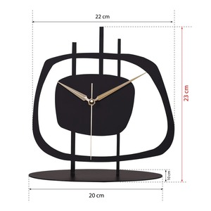 Minimal Black <b>Table</b> <b>Clock</b> For Bedside <b>Table</b> Modern Stylish Home Decor Silent Desk <b>Clock</b> Bedroom Nightstand <b>Clock</b> From India - Product Image 4