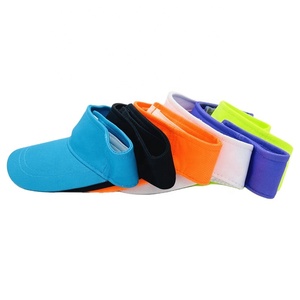 Casquettes de soleil personnalisées pour femmes et hommes, visières d'été à dessus ouvert, séchage rapide, pour le cyclisme - Product Image 1