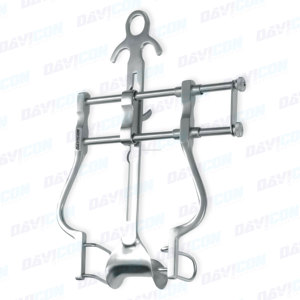 Écarteurs abdominaux Balfour avec lames centrales, ouverture maximale - Product Image 4
