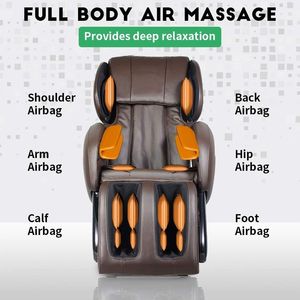 Fauteuil de massage ergonomique à gravité zéro avec technologie de massage intégral, airbags, rouleaux pour les pieds, pétrissage des mollets, Bluetooth, confort à domicile - Product Image 3
