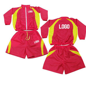 Ensemble de survêtement vintage unisexe en nylon, deux pièces, avec short et coupe-vent, à capuche, délavé à l'acide, couleur unie, pour le printemps et les activités de plein air, personnalisable - Product Image 5