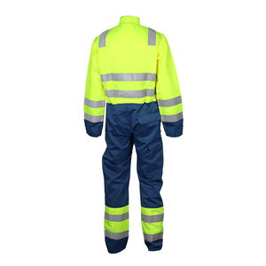 Combinaison de travail pour homme en coton de haute qualité avec certification anti-allergie Oeko-Tex, impression numérique et fusion sans couture - Product Image 3