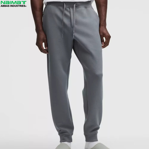 Double Stitched Seams Durable Jogger Pants Men Industrial Strength <b>Work</b> Wear Heavy Fleece Bottom <b>Trousers</b> Pack - Product Image 1