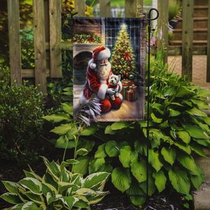 Westie Santa Claus <b>Garden</b> <b>Flag</b> Christmas Mailbox Decorative Yard <b>Flag</b> Banner for Patio Artwork for Yard Flower Beds Size - Product Image 2
