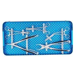 Kits d'instruments chirurgicaux orthopédiques pour la colonne vertébrale, manuels, réutilisables, en acier inoxydable, ensembles chirurgicaux de la colonne vertébrale OEM CE par Grip Surgical - Product Image 1