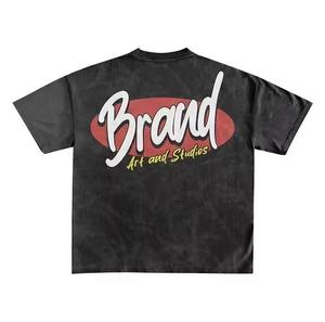 ชุดลำลองแฟชั่นสตรีทสไตล์สั่งทำพิเศษสำหรับผู้ชาย เสื้อยืดและกางเกงขาสั้นคุณภาพสูง ชุดคู่ 100% ผ้าฝ้าย เสื้อผ้าลำลองแบบชุดคู่ - Product Image 3