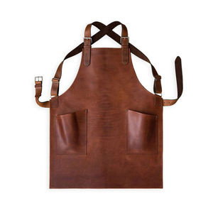 Delantal de Chef de Cuero Duradero para Protección en la Cocina, Diseño Clásico Hecho a Mano, Ropa de Cocina Profesional - Product Image 1