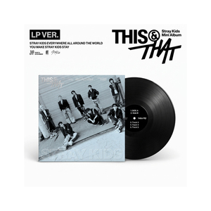 STRAY KIDS-THIS & That (เวอร์ชั่น LP) อัลบั้มเพลงป๊อปเกาหลี - กระดาษและพลาสติกสำหรับทุกวัย - Product Image 1