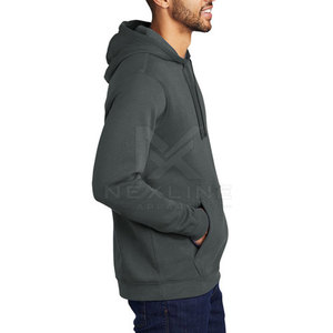Classic <b>Men</b> Fleece Hoodies Brushed Inner Lining Comfortable Fit Everyday Fashion Apparel Clothing <b>For</b> Daily Use - Product Image 2