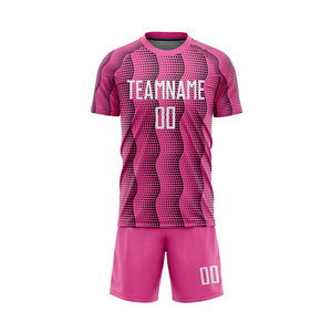 Uniforme de Fútbol Transpirable y de Secado Rápido, Hecho con Material 100% Poliéster, Diseño Moderno, Conjunto de Camiseta de Fútbol para Adultos - Product Image 2