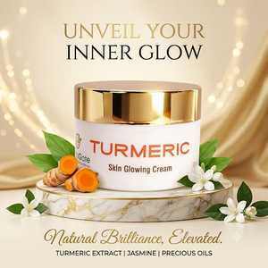 Crema Facial Iluminadora de Cúrcuma que Ayuda a Lograr Manos Saludables y Radiantes con Uso Regular, Cuidado en el Hogar para Adultos - Product Image 4