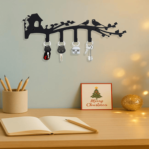 CIFbuy Vintage 4 <b>Hook</b> Coat <b>Rack</b> <b>Wall</b> Mount Design with TikTok for Temu Pick-Up Service - Product Image 2