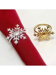 Unique Metal Napkin Ring offering distinctive <b>table</b> styling decorative accent for dining <b>occasions</b> - Product Image 5