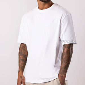 Camisetas de punto 100% algodón para hombre, estilo streetwear, con impresión de logotipo personalizado, fabricante de ropa de marca. - Product Image 1