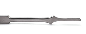 Manche de scalpel chirurgical en acier inoxydable, manuel, réutilisable, poignée ergonomique, instrument de chirurgie générale, certifié CE Classe I, usage hospitalier - Product Image 6