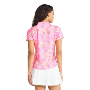 Camisetas Polo de Talla Grande para Mujer con Estampado Digital, Camisetas Polo Casuales y Elegantes con Cuello Camisero y Manga Corta para Mujer - Product Image 3