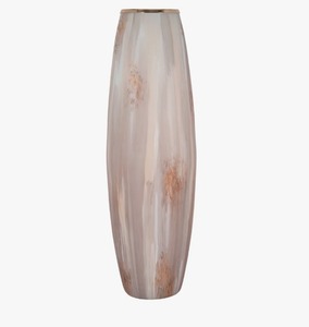 Minimalist Handmade Metal Tabletop Vase With Textured Finish For Housewarming Decor - Product Image 2
