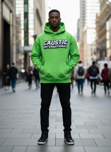 Sweat-shirt à capuche personnalisé pour femme, impression 3D en relief, 500 GSM, en molleton épais, coupe oversize, effet délavé, vierge - Product Image 3