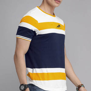 T-shirt basique pour homme avec logo personnalisé, léger, à manches courtes, idéal pour l'été, best-seller - Product Image 5