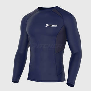 ชุดรัชการ์ดคุณภาพสูงสำหรับผู้ชาย เสื้อผ้ากีฬาสำหรับออกกำลังกายที่ยืดหยุ่นได้ - Product Image 3