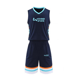 Custom Packing Top Design Basketball Uniform OEM Custom Breathable Quick Dry Basketball Uniform - Product Image 2
