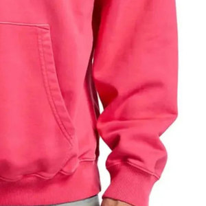 Sweat à capuche décontracté en molleton 100 % coton pour homme, sur mesure, teinture unie, qualité supérieure, collection hiver 2026, offre spéciale - Product Image 5