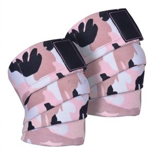 Bandes de compression élastiques Tie Dye pour le soutien en gym, bandes de genou pour l'haltérophilie, les squats et l'entraînement de force, en caoutchouc naturel et PVC - Product Image 2