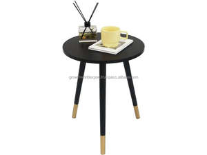 Table basse moderne compacte pour balcon et salon, style minimaliste, en bois de manguier, meubles de salon - Product Image 5