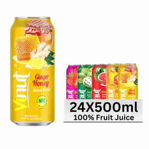Boisson au jus sans sucre de 490 ml, avec pulpe, OEM ODM, marque privée, fabricant de boissons, usine au Vietnam - Product Image 1