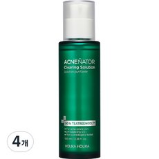 Holika Holika Siero Soluzione Anti-Acne 100ml 4pz con Acido Salicilico Specifico per il Viso - Scontato - Product Image 1