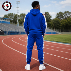 ชุดวอร์มผ้าฟลีซปักลาย Phi Beta Sigma แบบสั่งทำสำหรับผู้หญิง |   เสื้อผ้าฝ้ายปักลายสำหรับกลุ่มเพื่อนร่วมงาน ขายส่ง 100% ผ้าฝ้าย สำหรับฤดูหนาว ดีไซน์ 2 in 1 - Product Image 2
