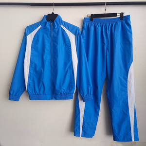 Survêtement d'hiver coupe-vent pour homme, nouveau design, fermeture éclair intégrale, nylon léger, manches longues, coupe-vent, doublure polaire patchwork, sportif - Product Image 2