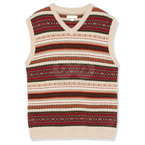 Gilet tricoté sur mesure pour homme – Pull sans manches doux et décontracté pour l'hiver – Nouvelle mode – Vêtements en gros - Product Image 6