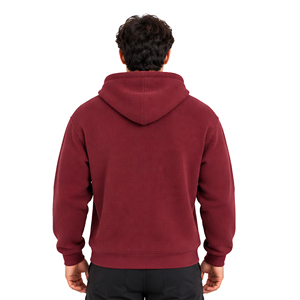 Mens Waffle Knit Hoodie Casual <b>Long</b> Sleeve Thermal Pullover Streetwear Winter Sports Custom Hooded <b>Sweatshirt</b> Wholesale Clothing - Product Image 2