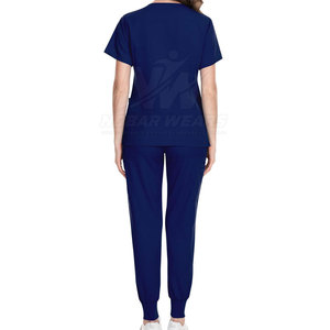 Everyday Women Medical Uniform Comfortable <b>Scrub</b> <b>Top</b> And Cargo Pants For Nurses Doctors And Clinical Professionals - Product Image 3