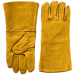 Gants de sécurité en cuir de vachette pleine fleur pour hommes, robustes, pour la soudure, la construction, le barbecue, protection supérieure des mains, usage industriel - Product Image 6