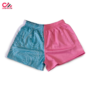 High Quality Design Your Own <b>Cheap</b> Footy Shorts Unisex High Quality Custom Rugby Football Uniform Shorts Polyester Rugby Shorts - Product Image 3