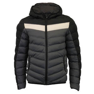 Chaqueta Acolchada con Capucha de Camuflaje para Hombre, Diseño Personalizado, Estilo Urbano, con Cierre de Cremallera Grueso y Moderno, Talla Grande, Cálida - Product Image 2